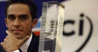 Contador crowned season's top cyclist